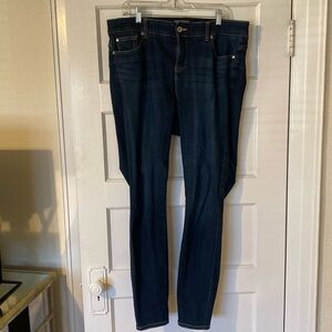 Torrid Bombshell Dark Denim Skinny Jean 18 Tall